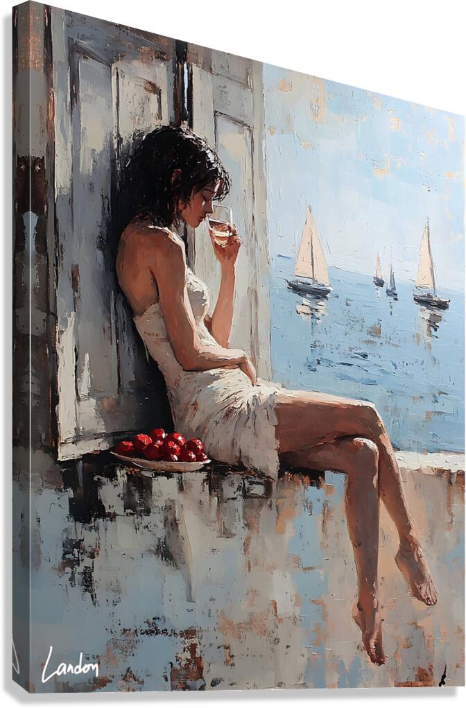 Mediterranean Muse 2 by Landon Wall Art