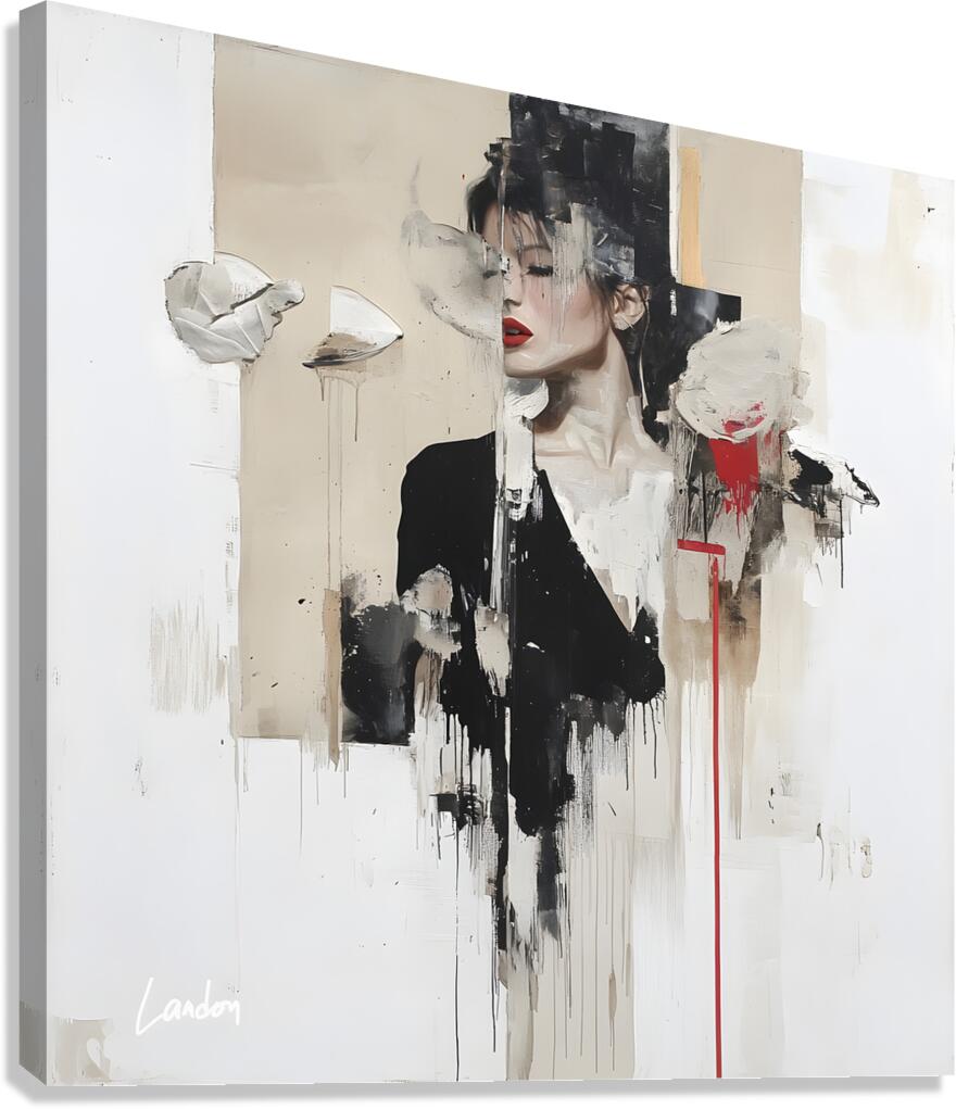 Fragments of Elegance 7 Canvas Print