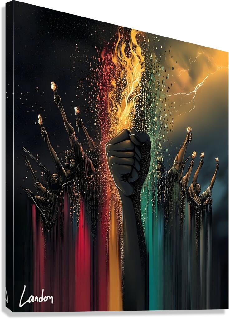 The Rise of Resilience 3 Canvas Print