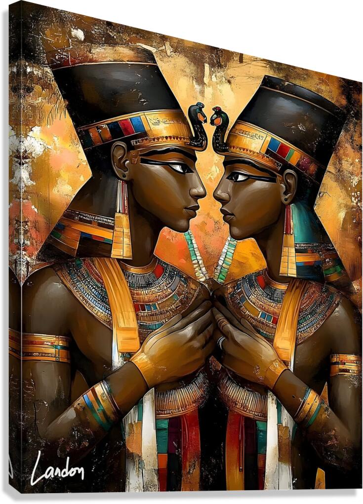 Reflections of Royalty 1 Canvas Print