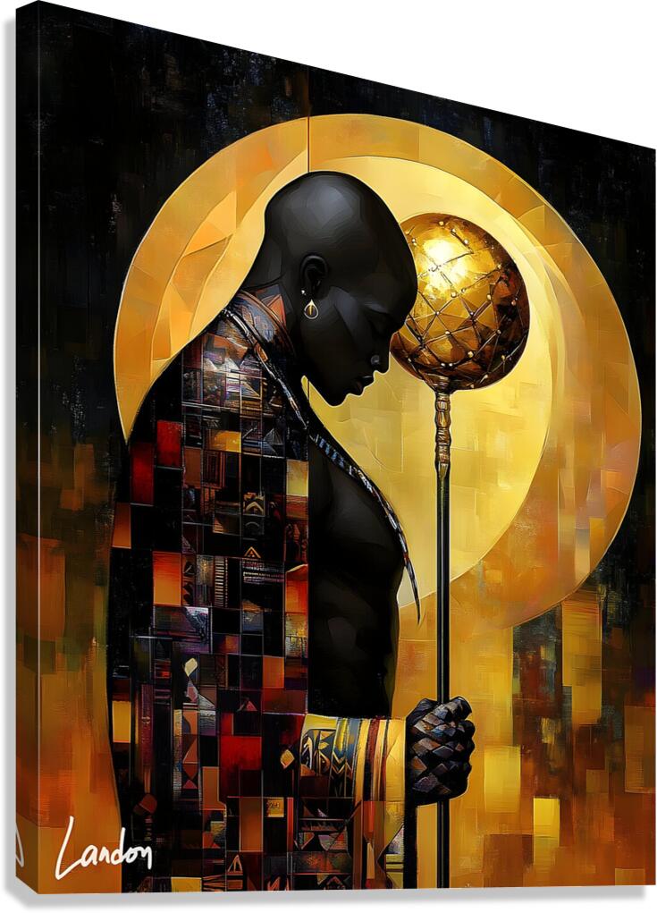 Guardian of the Golden Era 2 Canvas Print
