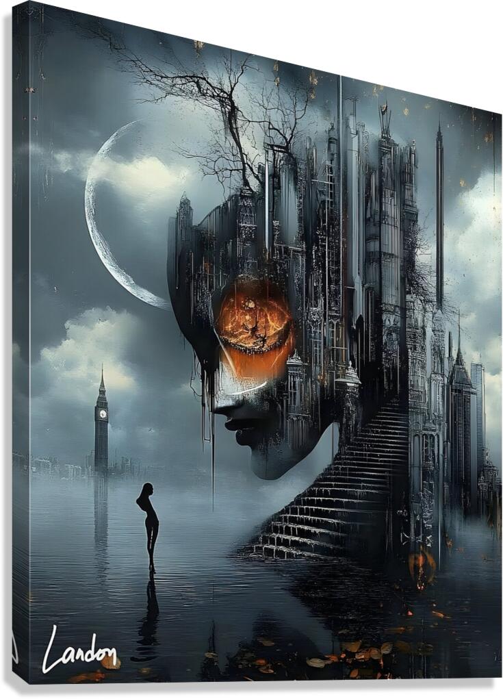 Ethereal Reflection Canvas Print