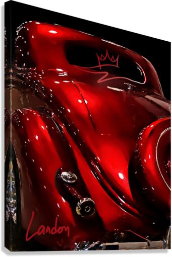 Sweet Cherry Drip Canvas Print