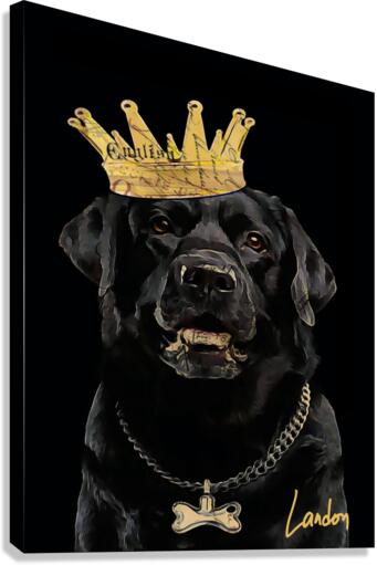 King of the Bark Canvas Print