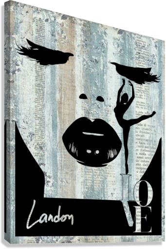 Lovely Dancer Canvas Print