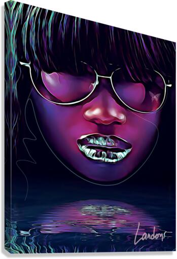 Reflection of Beauty Canvas Print