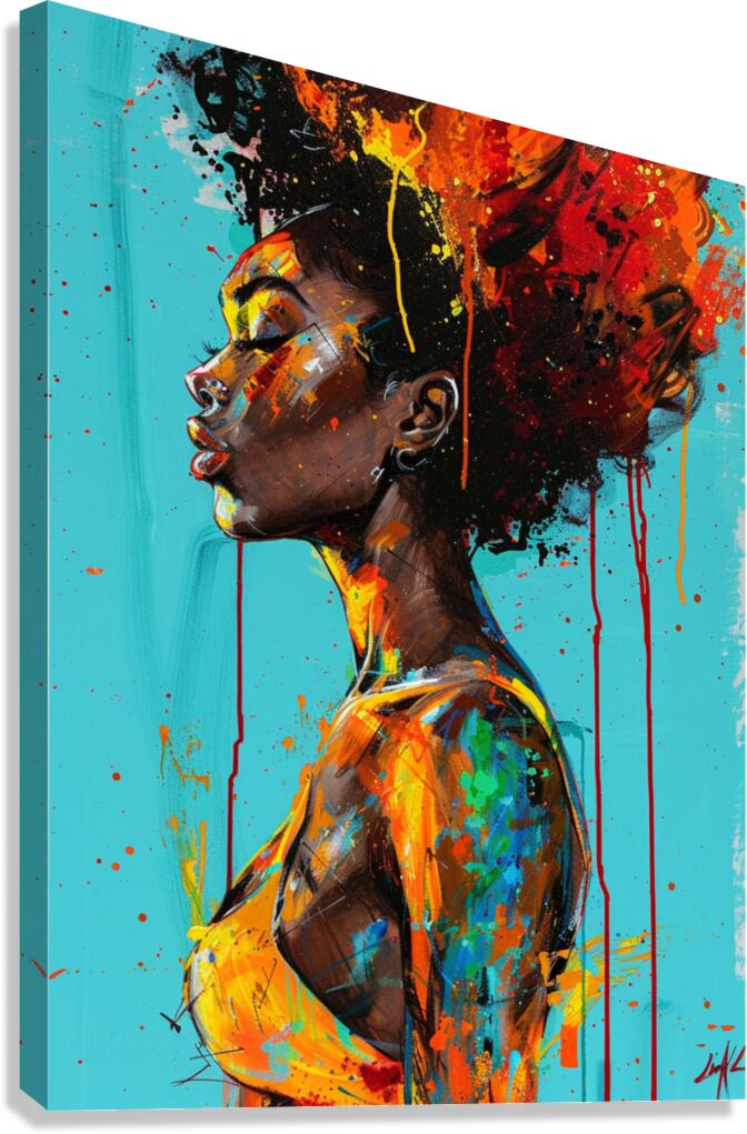 The Stare 3 Canvas Print