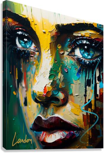 Pallet Beauty 4 Canvas Print