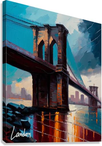 The Bridge 2  Canvas Print