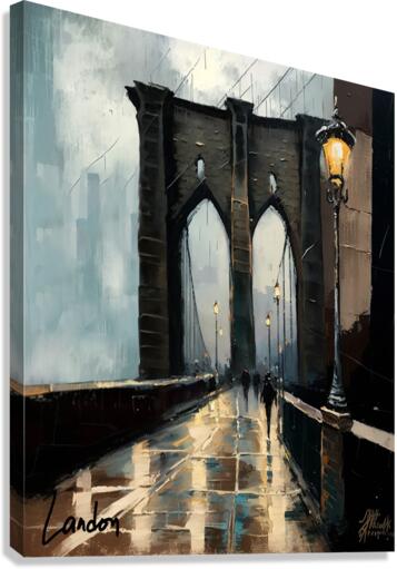 The Bridge 3 Canvas Print