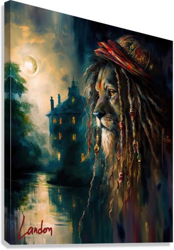 Rosta Lion 1  Canvas Print
