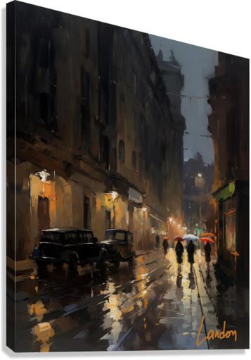 London Streets 2 Canvas Print