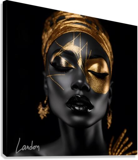 Touch of Gold 29 Canvas Print
