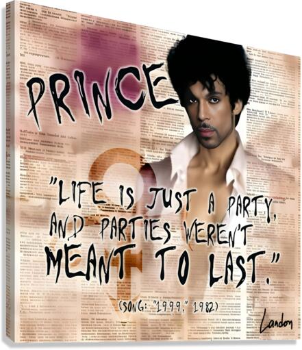 Prince-1999  Canvas Print