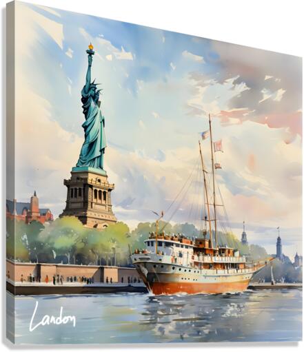 Statue of Liberty 4 Canvas Print