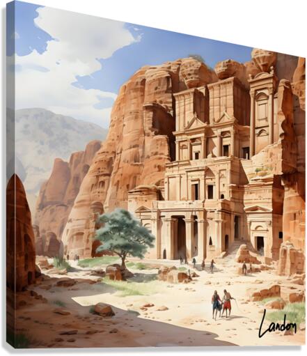 Petra 3 Canvas Print