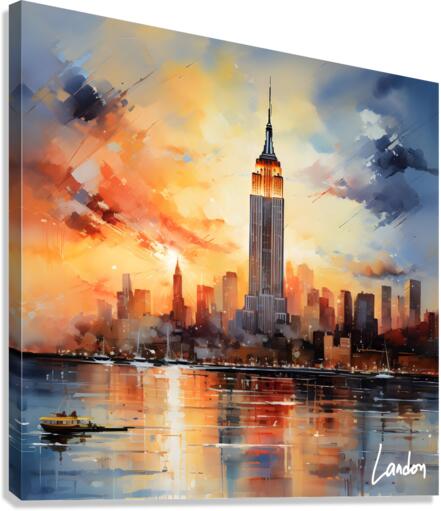 Empire State Building 4 Canvas Print