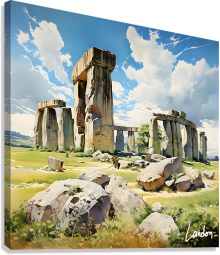Stonehenge 4 Canvas Print