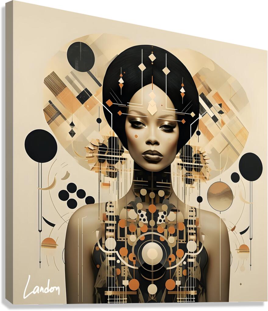 Ethnic Beauty 7 Canvas Print