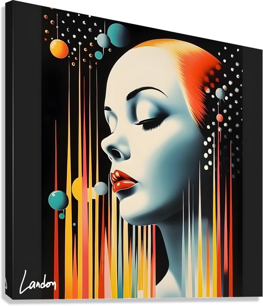 Bayer Babe 5 Canvas Print