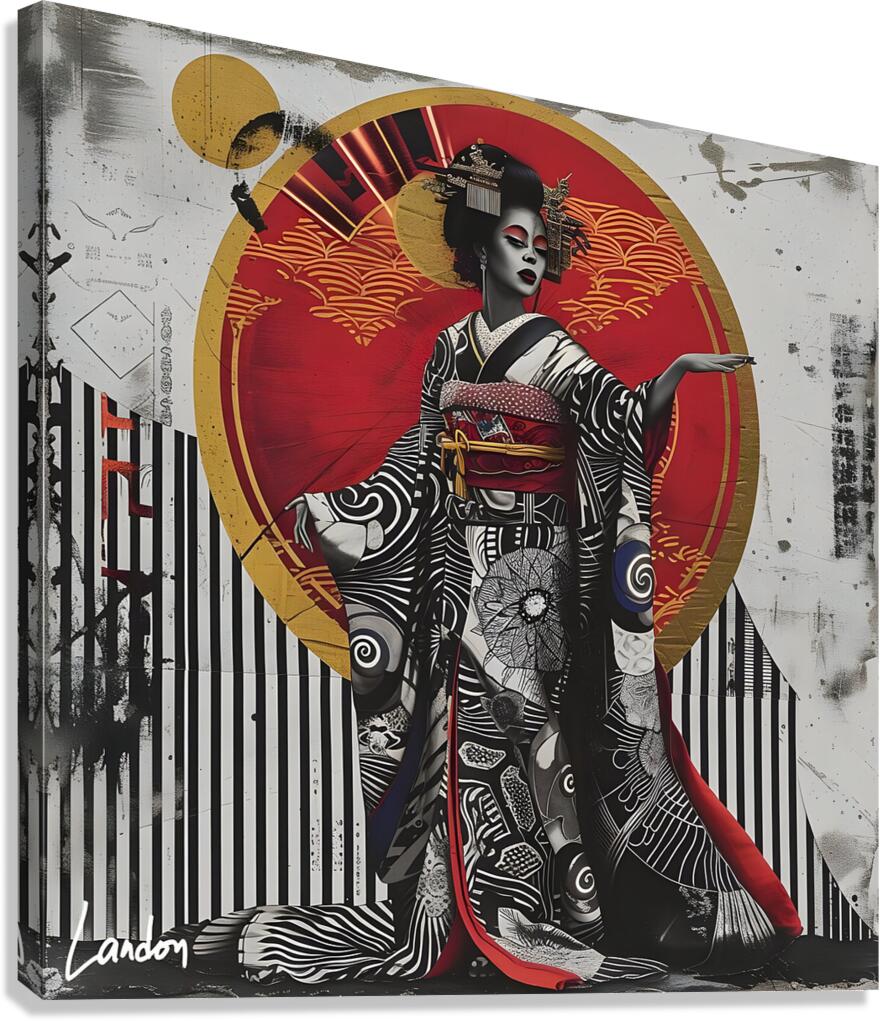 She Is Op Beauty 10 Canvas Print