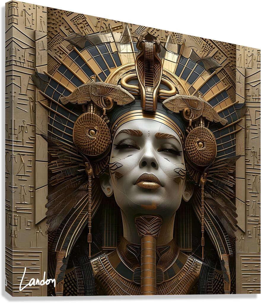 Egyptian Hue 2 Impression sur toile