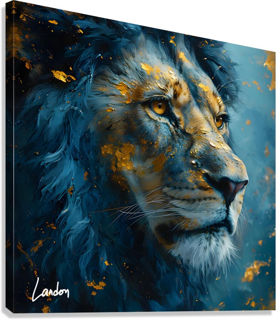 Leo the Zodiac Lion 1 Canvas Print