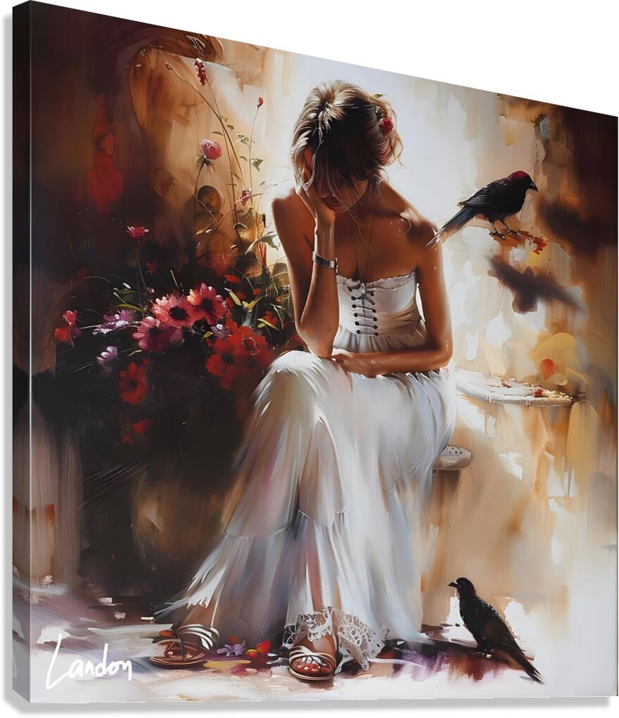 In The Moment 2 Canvas Print