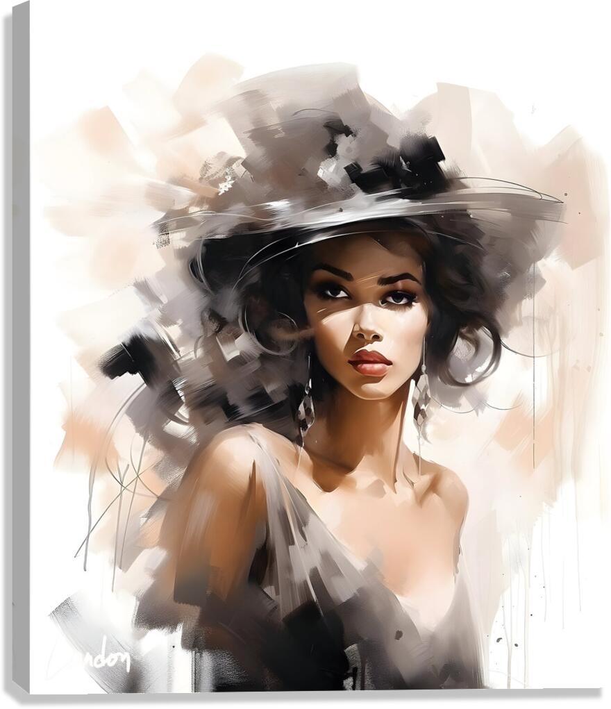 Art of A Woman 2 Canvas Print