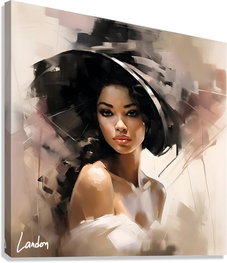 Art of A Woman 3 Canvas Print