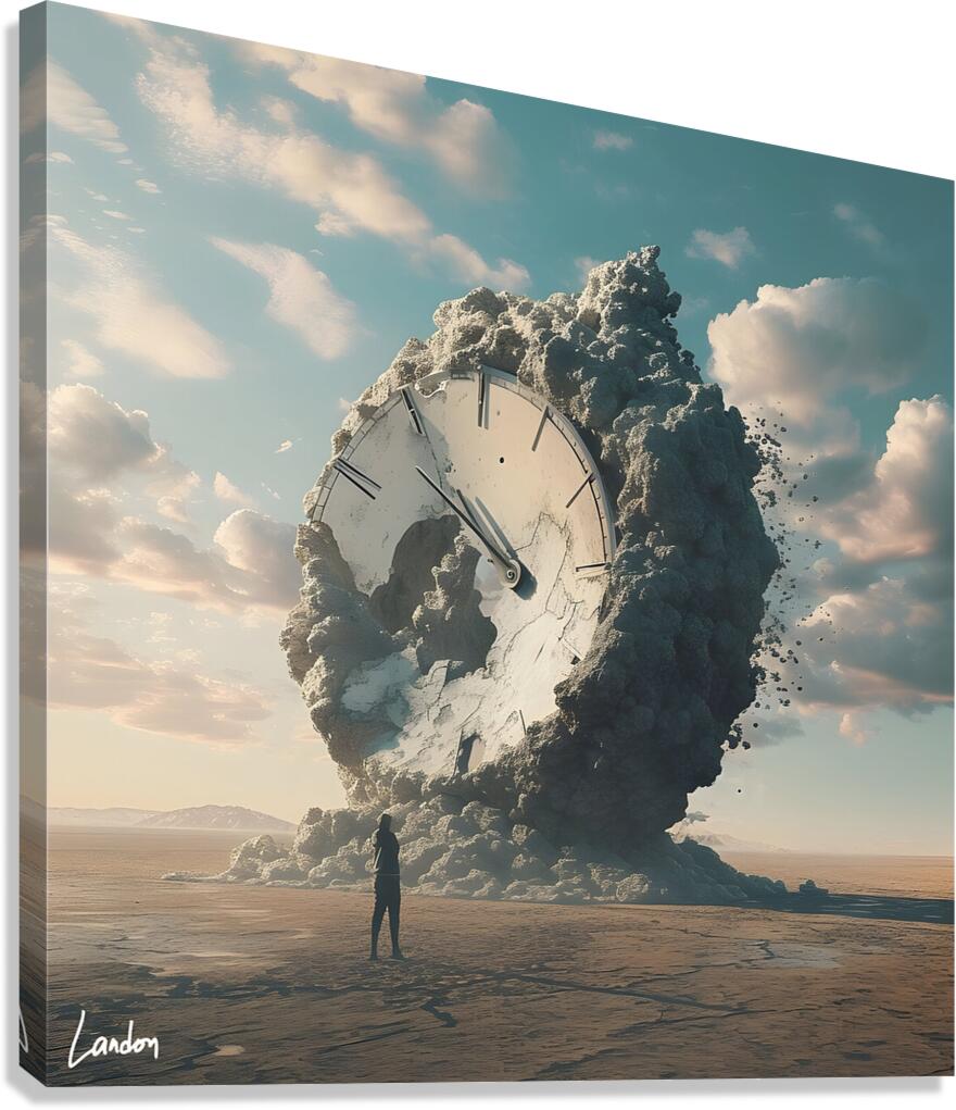 Out of Time 3 Canvas Print