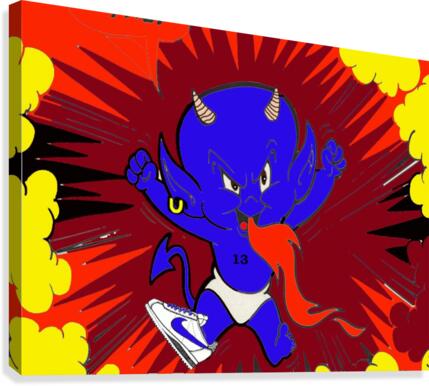 bluedevil13 Canvas Print