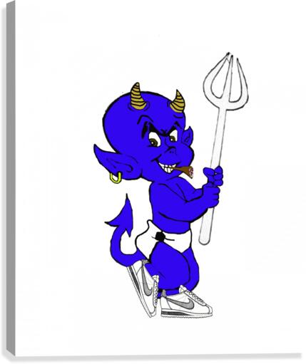 Bluedevil13 Canvas Print