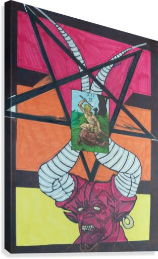 Devil made cane kill able Canvas Print