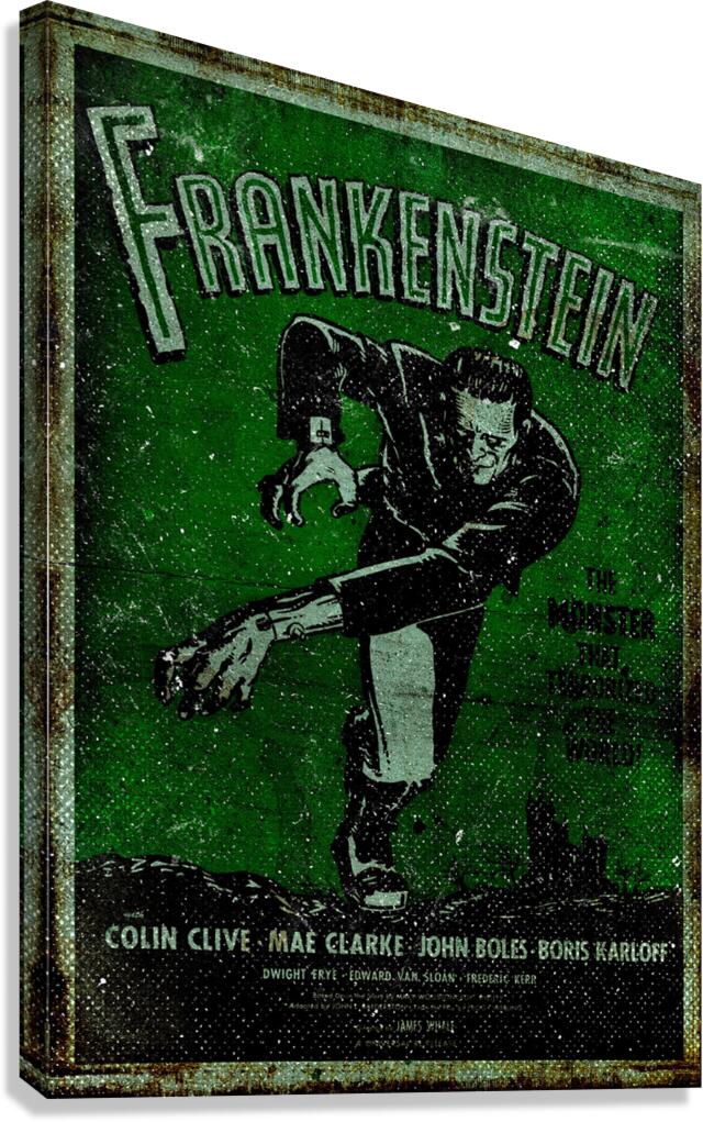 Frankenstein Canvas Print