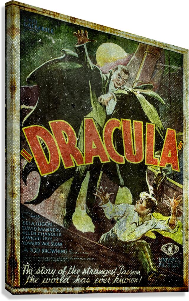 Dracula Canvas Print