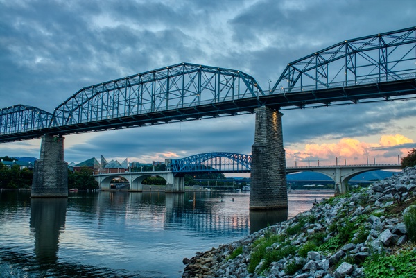 Bridge Sunset Print