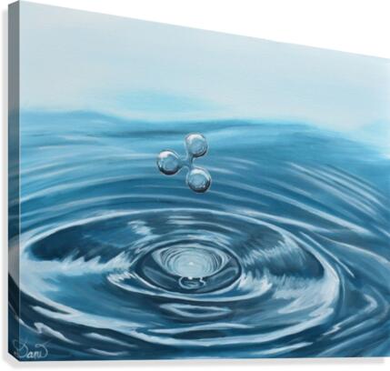 Drops Canvas Print