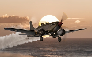 corsair airplane takeoff 5