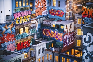 grafitti city building 5