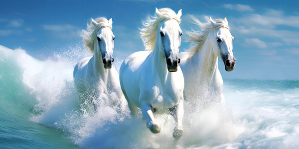 Seahorses by Art by BUCK