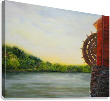 Red Mill Canvas Print