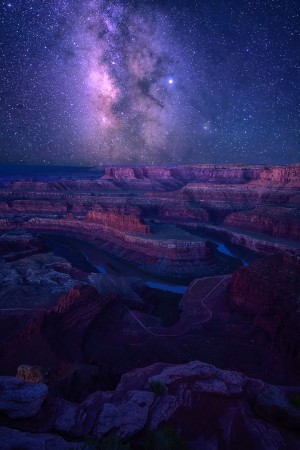 Milky Way over Dead Horse Point