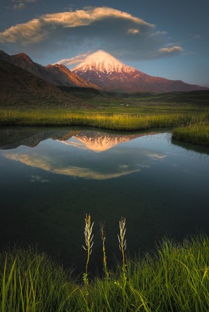 God's Hand on Mount Damavand