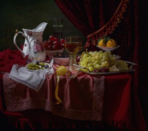 Still life in the Dutch style with a jug