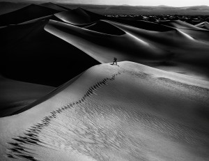 One Set of Footprints by Simon ChengLu 