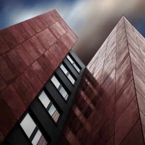 facade rouge by Gilbert Claes 