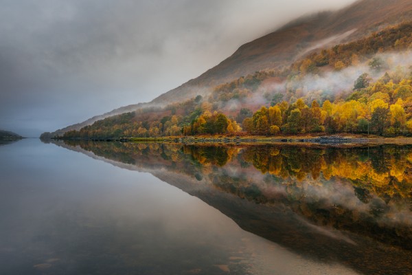 Misty Loch by 1x