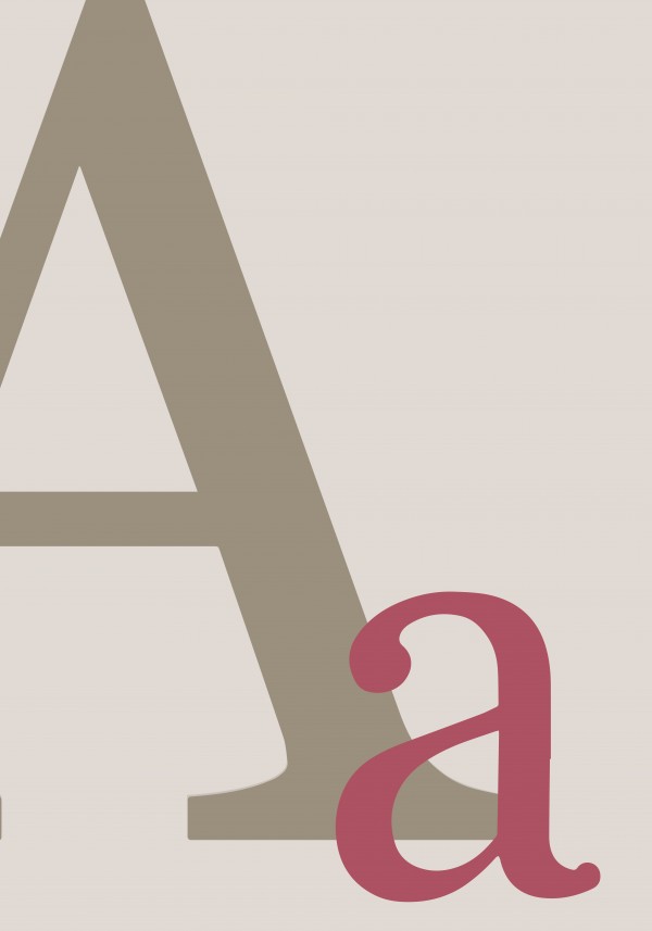 Letter A by 1x