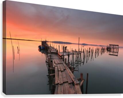 The last... Light  Canvas Print